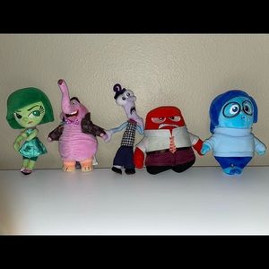 Set of plushes from Disney Pixar Inside Out